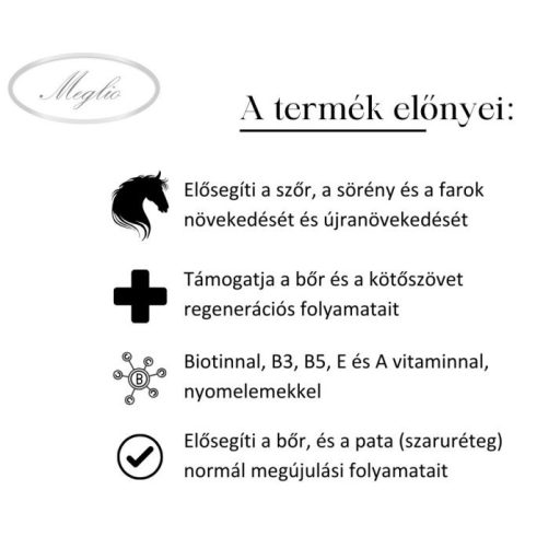 MEGLIO SKIN&COAT OMEGA KÖTŐSZÖVET- ÉS SZŐRZET TÁMOGATÓ TAKARMÁNY 1000gr
