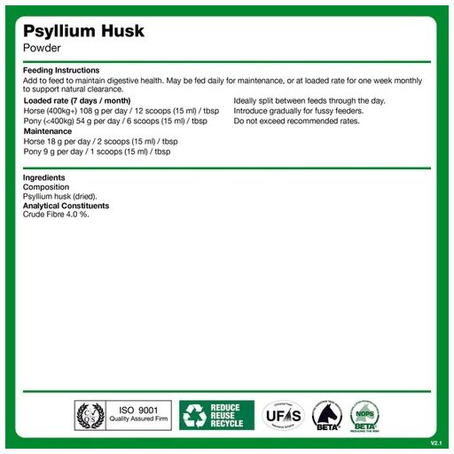 NAF ÚTIFŰMAGHÉJ POR 1kg (Psyllium Husk Powder)