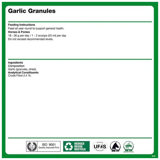 NAF GARLIC FOKHAGYMA GRANULÁTUM 1kg