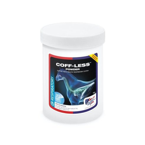 EQUINE AMERICA COFF-LESS POWDER GYÓGYNÖVÉNYKOMPLEX A LÉGUTAK ÉS A TÜDŐ EGÉSZSÉGÉÉRT 1kg