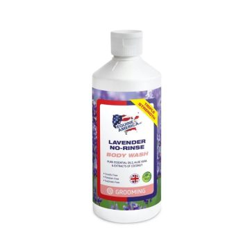 EQUINE AMERICA LAVENDER NO-RINSE BODY WASH 500ml