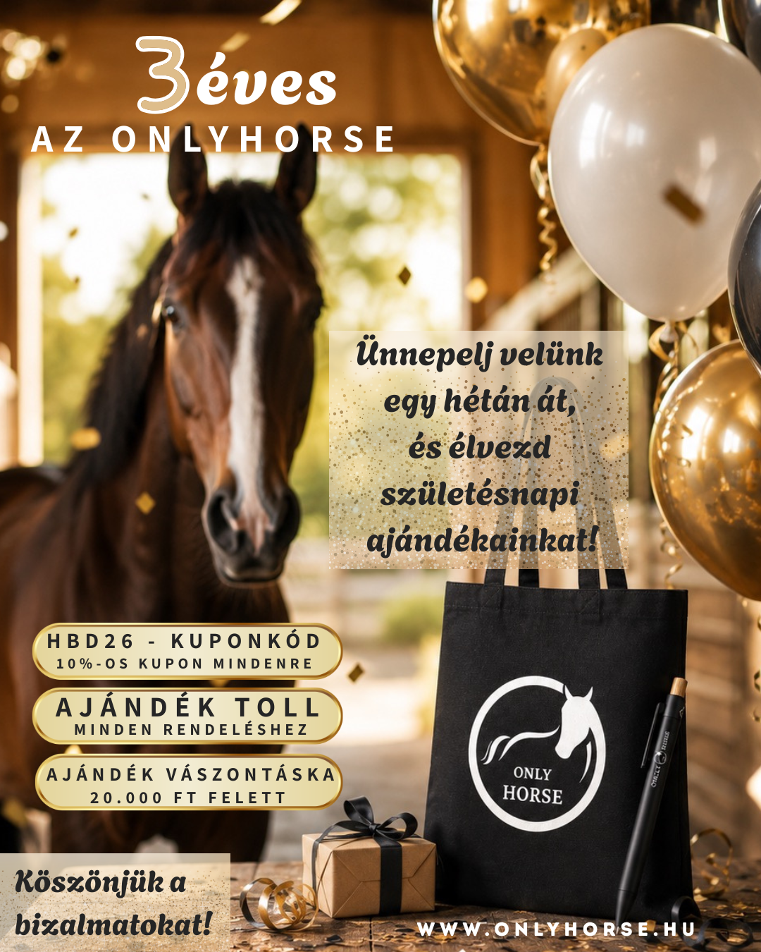  Születésnapi ünneplésre invitálunk!